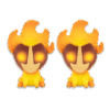 Fire Spirit Plush 2PCS